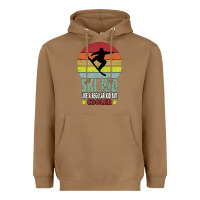 Toasted Coconut ski kid like a regular kid but coolers Heavyweight Hoodie - Bettercallsaul