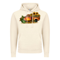 Vintage Artic sunflower truck Vintage Hoodie - JahusDesignShop