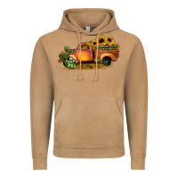 Vintage Camel sunflower truck Vintage Hoodie - JahusDesignShop