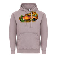 Vintage Zinc sunflower truck Vintage Hoodie - JahusDesignShop