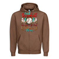 Chestnut I'm A Baseball Mom We Don't Do That Zipper Hoodie - BundleAndBundleShop