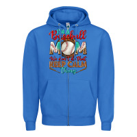 True Royal I'm A Baseball Mom We Don't Do That Zipper Hoodie - BundleAndBundleShop