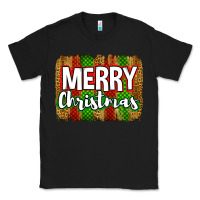 Black merry christmas brushstroke Classic Tee - Jasminsmagicworld