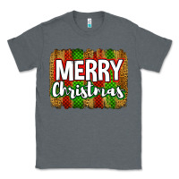 Charcoal Heather merry christmas brushstroke Classic Tee - Jasminsmagicworld