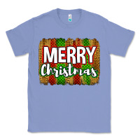 Colony Blue merry christmas brushstroke Classic Tee - Jasminsmagicworld