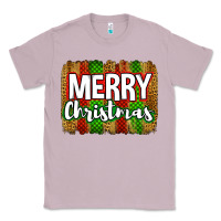Lilac merry christmas brushstroke Classic Tee - Jasminsmagicworld