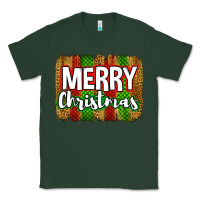 Sports Green merry christmas brushstroke Classic Tee - Jasminsmagicworld