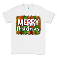 White merry christmas brushstroke Classic Tee - Jasminsmagicworld