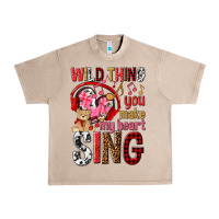 French Oak wild thing you make my heart sing Urban Heavy Tee - NancyCooperArtShop