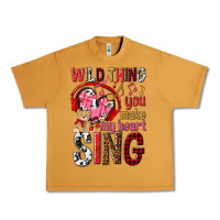 Peanut Butter wild thing you make my heart sing Urban Heavy Tee - NancyCooperArtShop