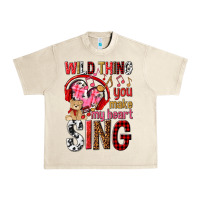 Sandshell wild thing you make my heart sing Urban Heavy Tee - NancyCooperArtShop
