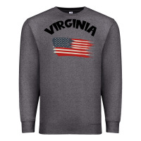 Charcoal Heather VIRGINIA Premium Sweatshirt - Bettercallsaul