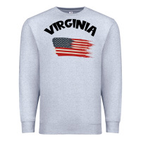 Heather Grey VIRGINIA Premium Sweatshirt - Bettercallsaul