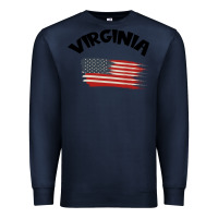 Navy VIRGINIA Premium Sweatshirt - Bettercallsaul