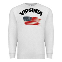 Oatmeal Heather VIRGINIA Premium Sweatshirt - Bettercallsaul