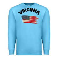 Ocean Blue VIRGINIA Premium Sweatshirt - Bettercallsaul