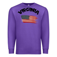 Purple VIRGINIA Premium Sweatshirt - Bettercallsaul
