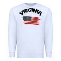 White VIRGINIA Premium Sweatshirt - Bettercallsaul