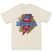 Bone Merica lightning bolt Premium Tee - Neo Western