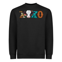 Black xoxo valentines day baby cow Heavyweight Sweatshirt - Jasminsmagicworld