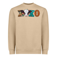 Mushroom xoxo valentines day baby cow Heavyweight Sweatshirt - Jasminsmagicworld