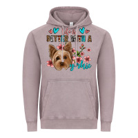 Vintage Zinc life is better with a yorkie Vintage Hoodie - Jasminsmagicworld