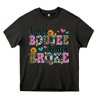 Asphalt kinda boujee kinda broke Heavy Core Tee - Zillion Design Studio