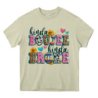 Mossy kinda boujee kinda broke Heavy Core Tee - Zillion Design Studio