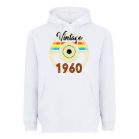 White Vintage 1960 Heavyweight Hoodie - Bettercallsaul