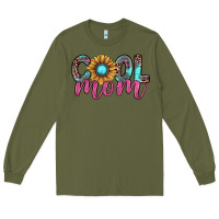 Army Green cool mom Long Sleeve Tee - JahusDesignShop