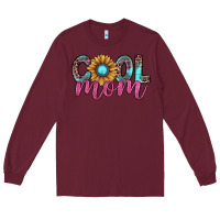 Burgundy cool mom Long Sleeve Tee - JahusDesignShop