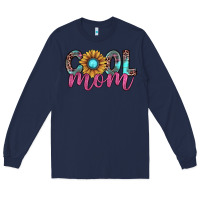 Navy cool mom Long Sleeve Tee - JahusDesignShop
