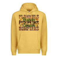 Antique Gold Flannels Hayrides Pumpkins Premium Hoodie - texasbilliewilder