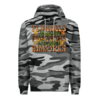 Slate Camo Flannels Hayrides Pumpkins Premium Hoodie - texasbilliewilder