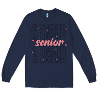 Navy senior Long Sleeve Tee - MaliasSmallBusiness