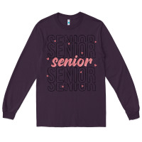 Plum senior Long Sleeve Tee - MaliasSmallBusiness