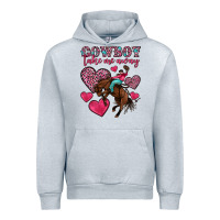 Heather Grey cowboy take me away Urban Hoodie - OliviaCreatesArt