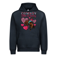 Navy cowboy take me away Urban Hoodie - OliviaCreatesArt