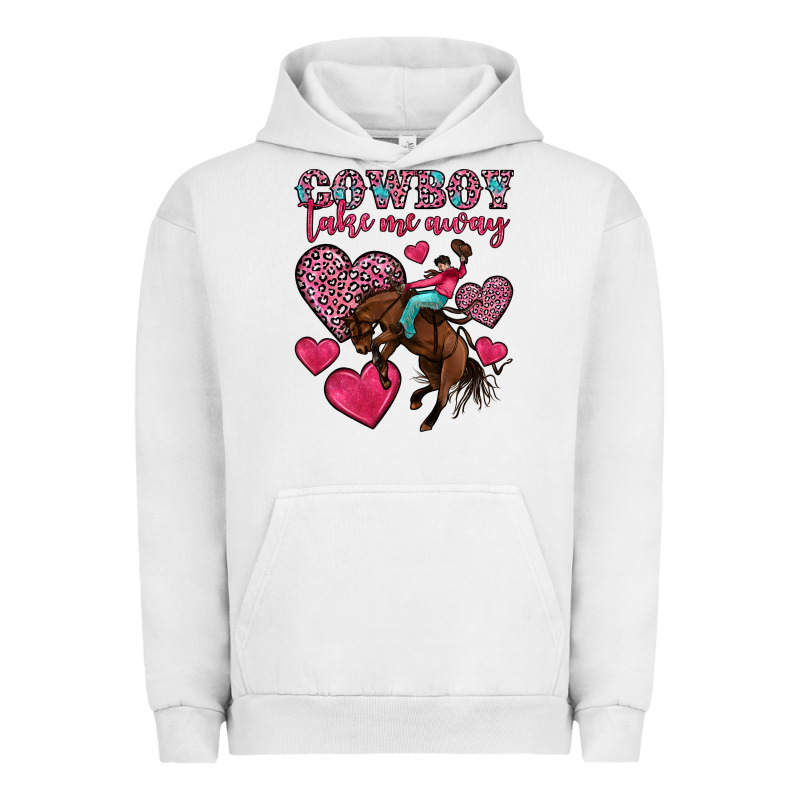 Cowboy Take Me Away Urban Hoodie by OliviaCreatesArt | Teevron