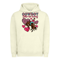Pigment Pistachio cowboy take me away Urban Hoodie - OliviaCreatesArt