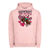 Pigment Salmon cowboy take me away Urban Hoodie - OliviaCreatesArt