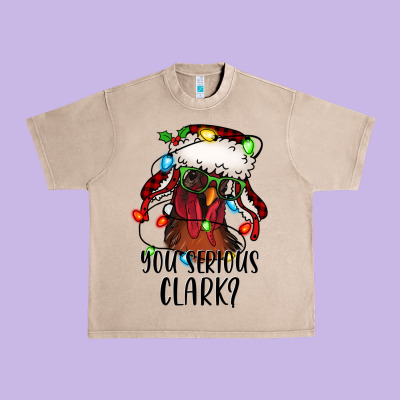 You Serious Clark Christmas Vacation Rooster Urban Heavy Tee Designed By Jasminsmagicworld