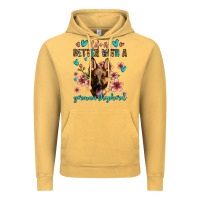 Vintage Mustard life is better with a german shepherd Vintage Hoodie - Jasminsmagicworld
