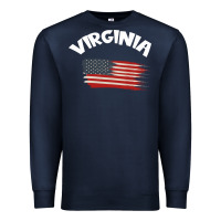 Navy VIRGINIA Premium Sweatshirt - Bettercallsaul