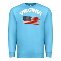 Ocean Blue VIRGINIA Premium Sweatshirt - Bettercallsaul