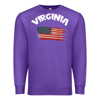 Purple VIRGINIA Premium Sweatshirt - Bettercallsaul