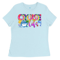 Baby Blue cruise life Ladies Tee - texasbilliewilder