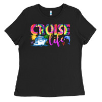Black cruise life Ladies Tee - texasbilliewilder