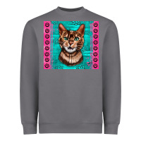 Storm Western Bengal Cat Heavyweight Sweatshirt - LillyAllenDesigns