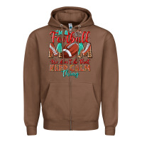 Chestnut I'm a Football mom we don't do that keep calm Zipper Hoodie - BundleAndBundleShop